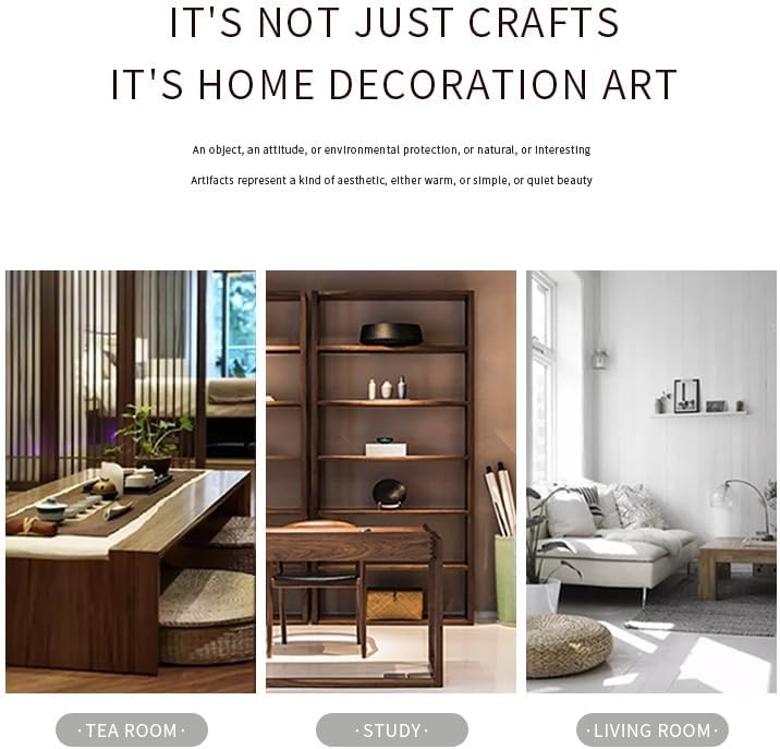 Miniatura 9 de Dragons Backflow - Soporte de incienso de arcilla morada, quemador de incienso de fuente de porcelana hecha a mano con 20 conos de incienso, cascada