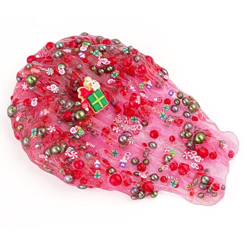 Green & Red Pearl Bead Slime - image 4