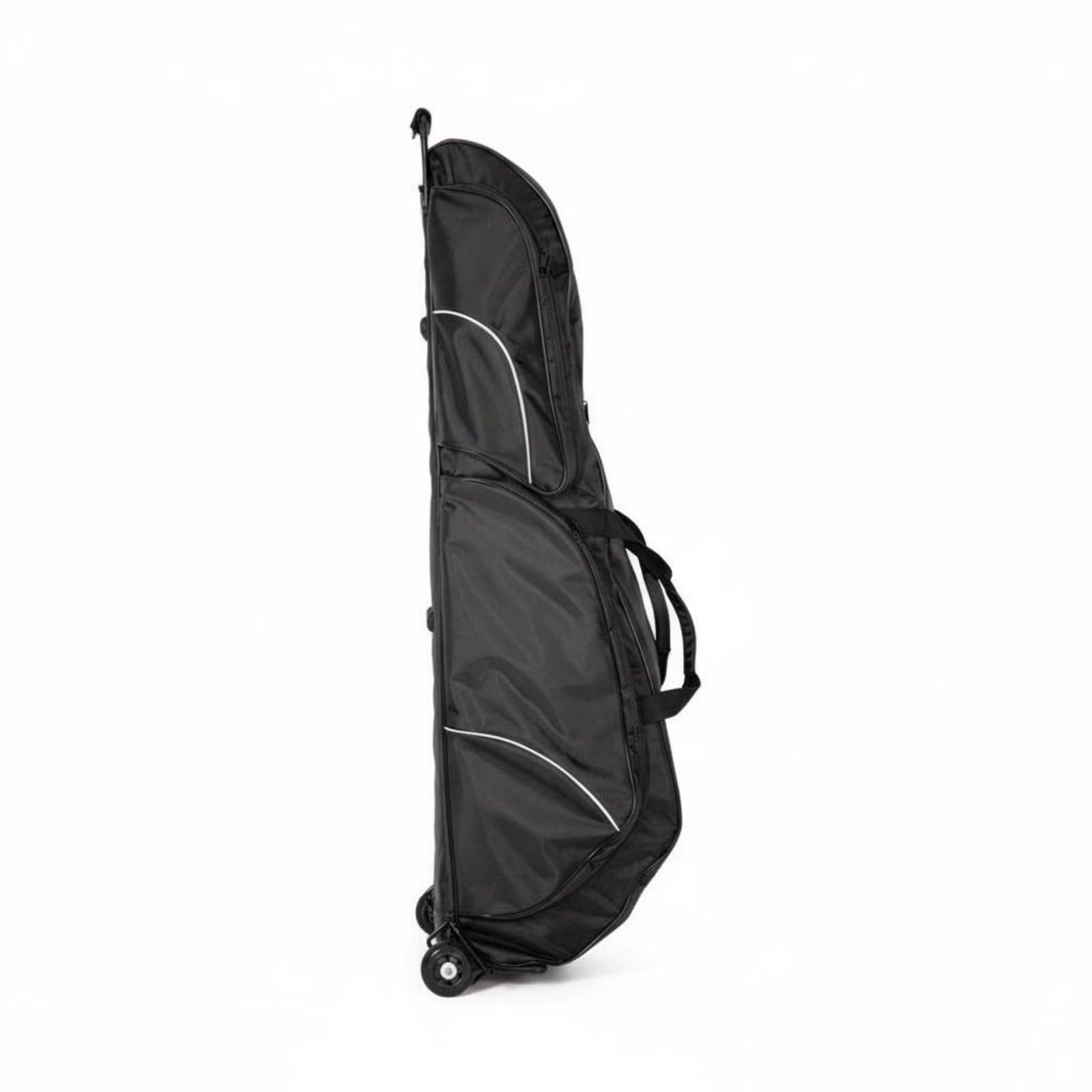 Valigia Porta Attrezzatura Scherma Borsa Multiscomparto Trolley Protezioni Abbigliamento Struttura Robusta Portatile Adatta a Bambini Adulti Tornei Viaggi, Nero Nuovo