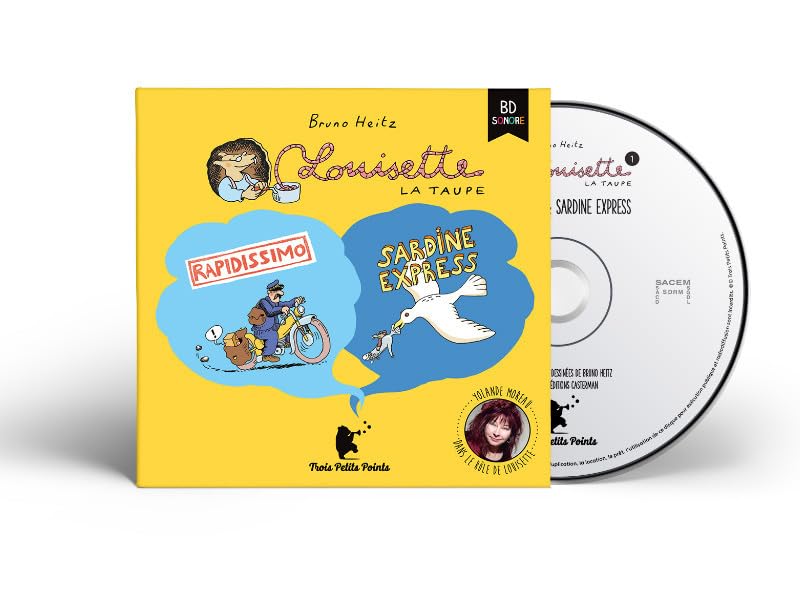 Louisette la taupe 1 - BD sonore Heitz, Bruno
