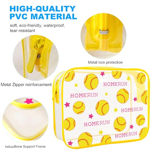 TREALDATE TSA Approved Toiletry Bag - 2 Pack Clear Travel Bags for Toiletries - Image 5