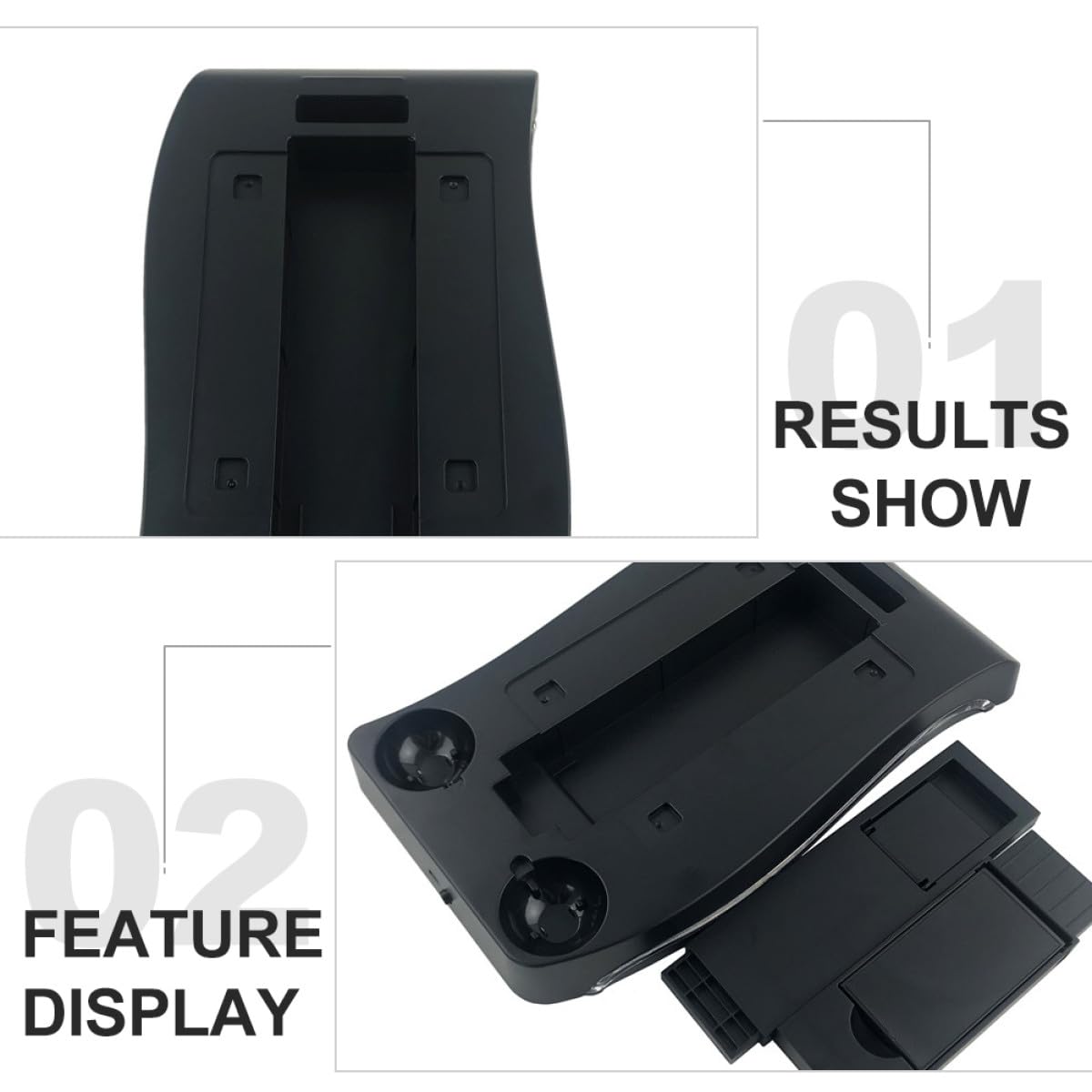 Station de Charge pour Manettes VR, Support Vertical Abs Noir