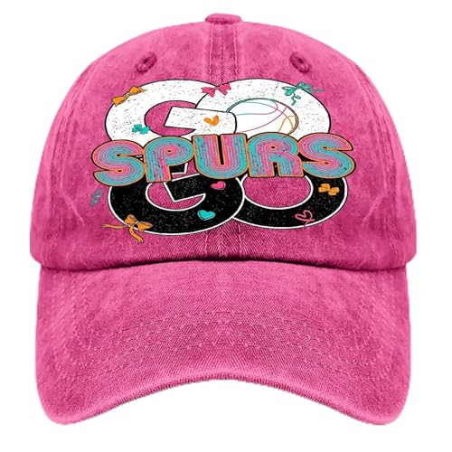 vintages gos spurses Fans Teams Graphic Printed Baseball Cap - Retro Distressed