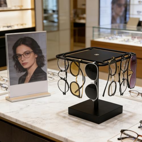 Solution de rangement compacte en acrylique pour vos lunettes sur votre coiffeuse - 8
