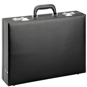D&N Unisex_Adult Briefcase, Black (Schwarz), 44 Centimeters