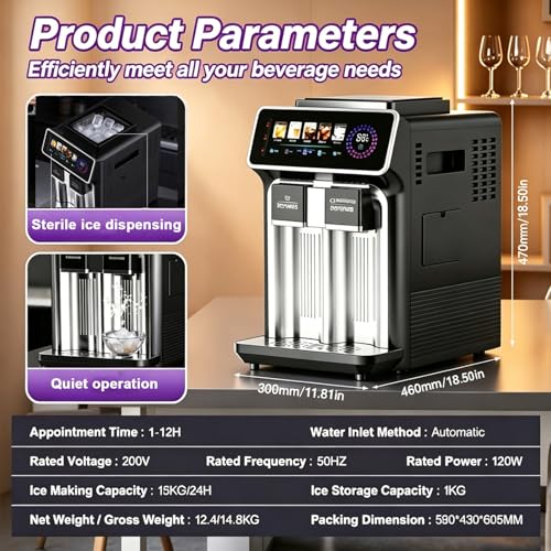Máquina All-in-One para hacer hielo y batidos 120W miniatura 7