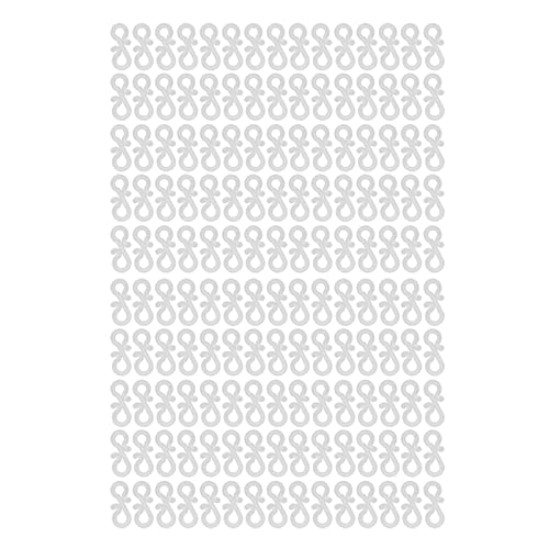 150Pcs S Shaped Hooks Durable Plastic Dual Ends S Hooks Hanging Safety Buckle for Closet Multipurpose Christmas Light Clips for Party Lights Decoration Small S Hooks Hanger for Hanging Plants(White)