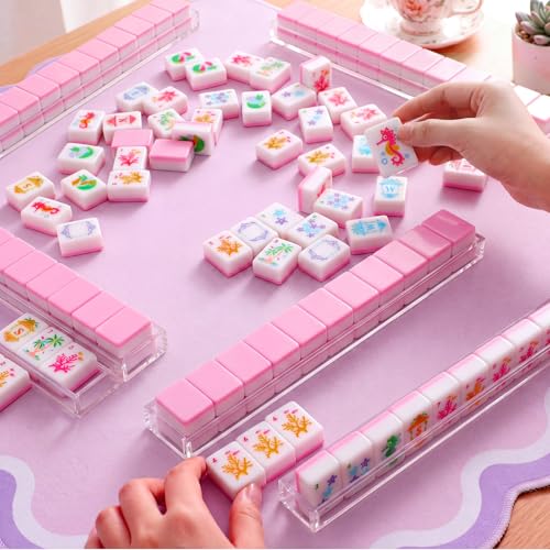 Civaner 160 Palm Beach Juego de Mahjong Mini Viaje miniatura 2