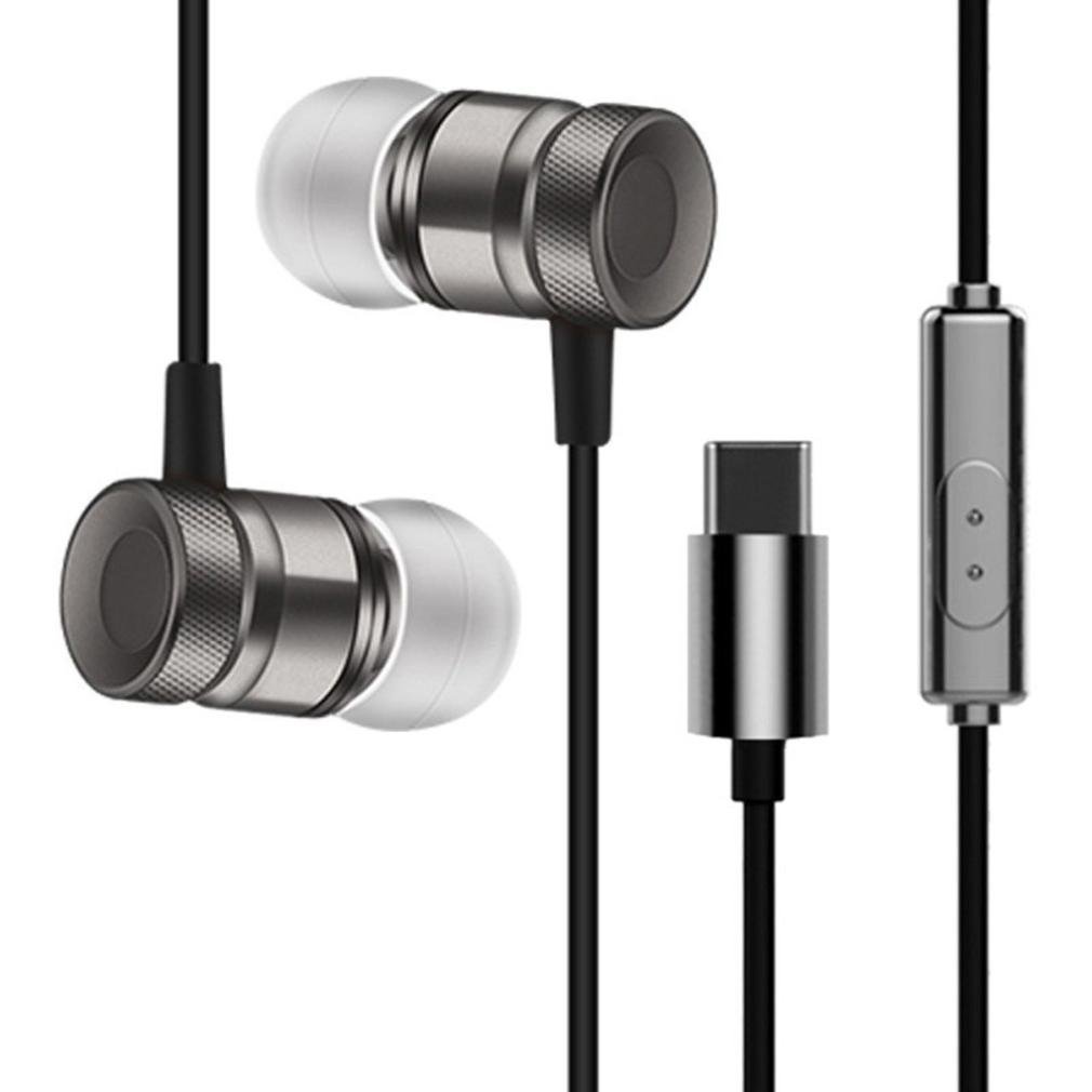 Amazon.co.jp: SUKEQ USB Type-C イヤホン 磁石式 有線イヤホン