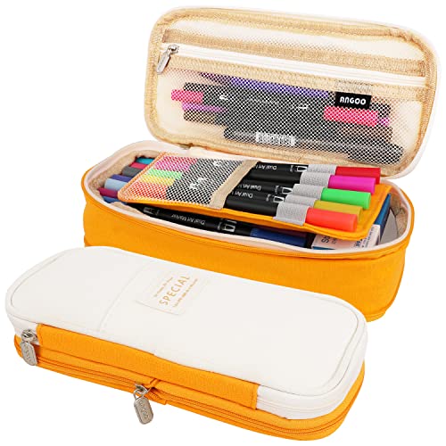Mochilas Y Bolsas, Office Product Estuche de Lápices de Gran Capacidad,Estuche Para Lápices, Estuche Expandible Con Multifunciones,Bolsa de Cosméticos Bolsa de Almacenamiento de Viaje de...