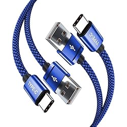 Cargador Watch Serie 5 Basesailor Cable USB C 1M 2-Pack,Nylon Cable Carga Rápida Tipo C para iPhone 15,MacBook,iPad,Pro 10 Mini 6th Generation,Air 4 5,Samsung Galaxy A51,A52,A21,A32,A42,A72,Plus S22 S23,A54,Z Fold Flip