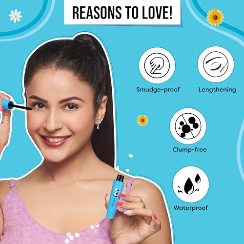 SUGAR POP Waterproof Mascara - 01 Black | Lengthening, Smudge-proof & Clump-free | 8ml - Image 3