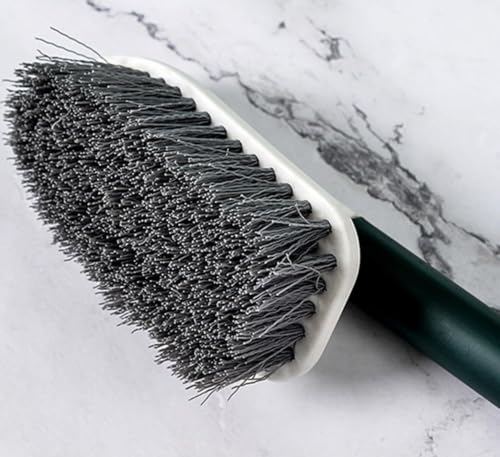 Image of JAXHOM Multipurpose Long Handle Cleaning Brush for Bathroom, Kitchen, Floor & Tile - Heavy Duty Scrubber with Bristles - Sink, Wall & Grout Cleaning Tool - Ergonomic Non-Slip Grip, 26cm (C-1)