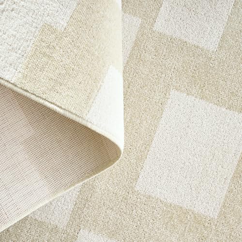 Tommy Bahama Isla Coastal Geo Indoor Outdoor Area Rug, Geometric Modern Design, UV Fade Resistant, Sage Green/Ivory, 6'6"x9'2"