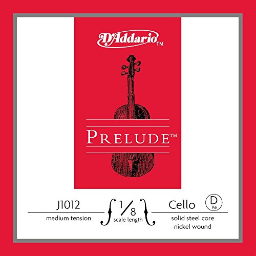 D'Addario ダダリオ チェロ用 バラ弦 Prelude D-String J1012 1/8M Medium Tension