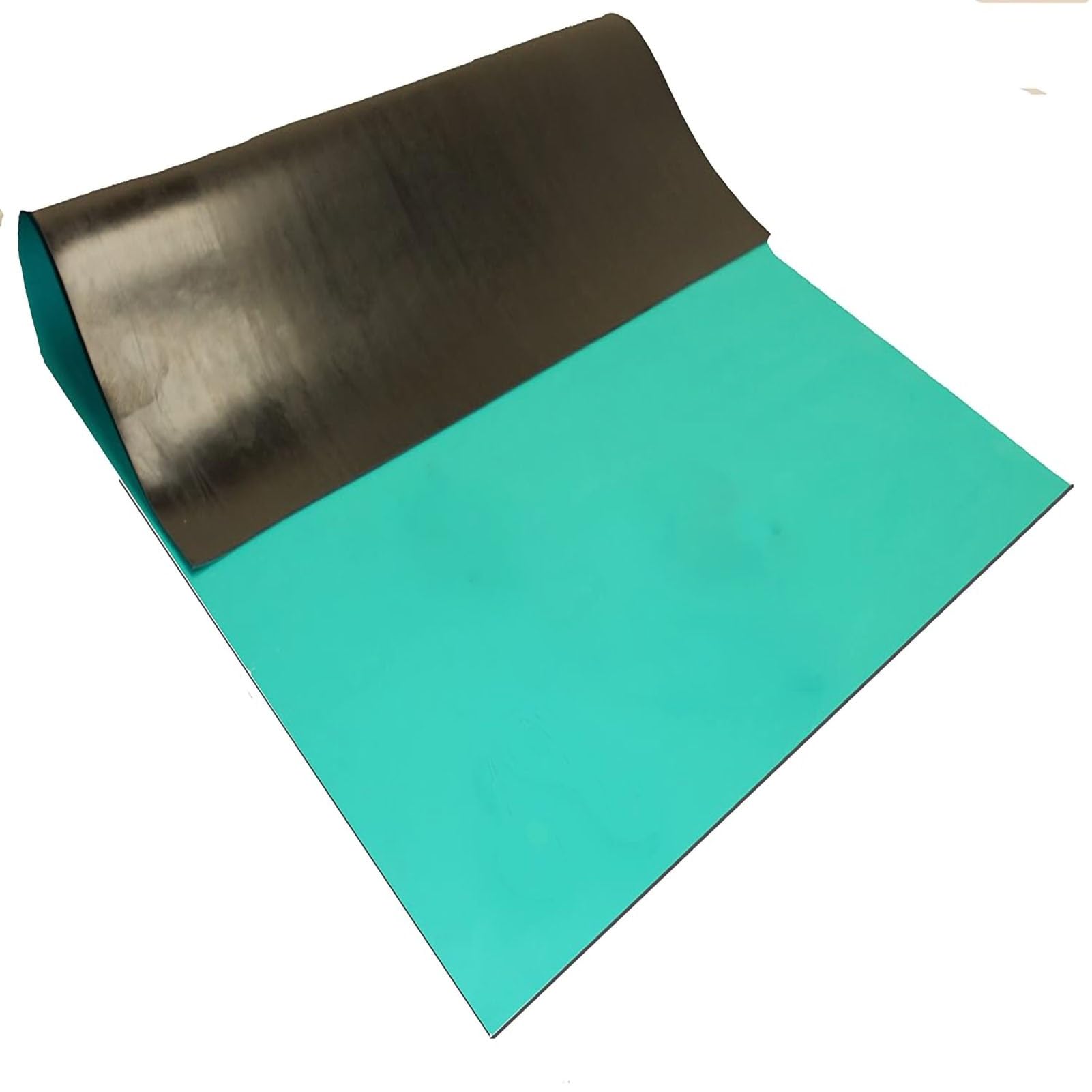 Aioneer Anti Static Mat 2Mm Thick Esd Mat Premium Heat Resistant Mat For Computer, Laptop Electronics Repair-Green-0.5x10m/1.6x32.8ft