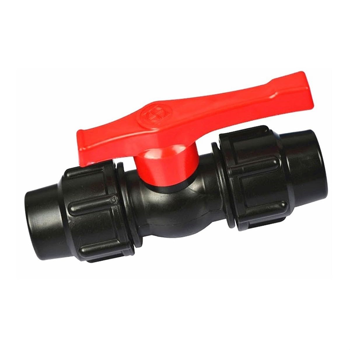 Control Valve, Valve, Tap Water Irrigation 20/25/32/40/50/63mm Water Pipe Quick Valve Connector PE Tube Ball Valves Accessories (Color : Blue, Size : 32mm) (Color : Black, Size : 63mm)