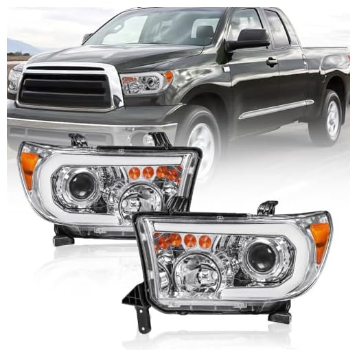 KUIPERAUTO Projector Headlights Chrome Housing