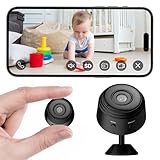 Mini Telecamera Spia Nascosta Wifi 1080P Interno Microcamera Spia wifi Invisibile con Audi...