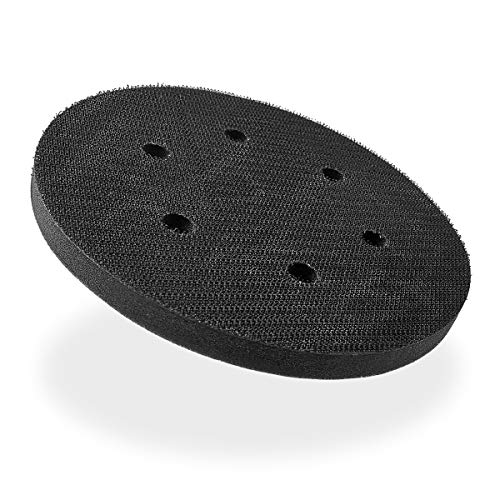 M-jump 6-Inch 6 Holes Hook and Loop Soft Sponge Cushion Interface Buffer Pad