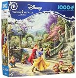 Ceaco - Disney - Thomas Kinkade - Snow White Dancing in The Sunlight - 1000 Piece Jigsaw Puzzle