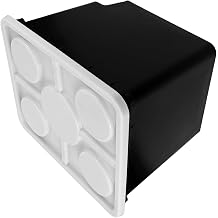 Soilless Culture Barrel Hydroponic Basket for Greenhouse Gardening Black Plastic Planter with Lid Indoor Outdoor Vegetable Fruit Growing Container