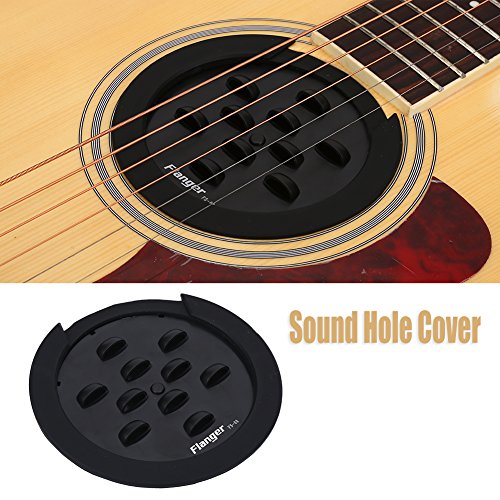 100mm Guitar Soundhole Sound Hole Cover Guitar Block Protector Cover Guitar Feedback Cover for Acoustic Electric Guitar - Image 6