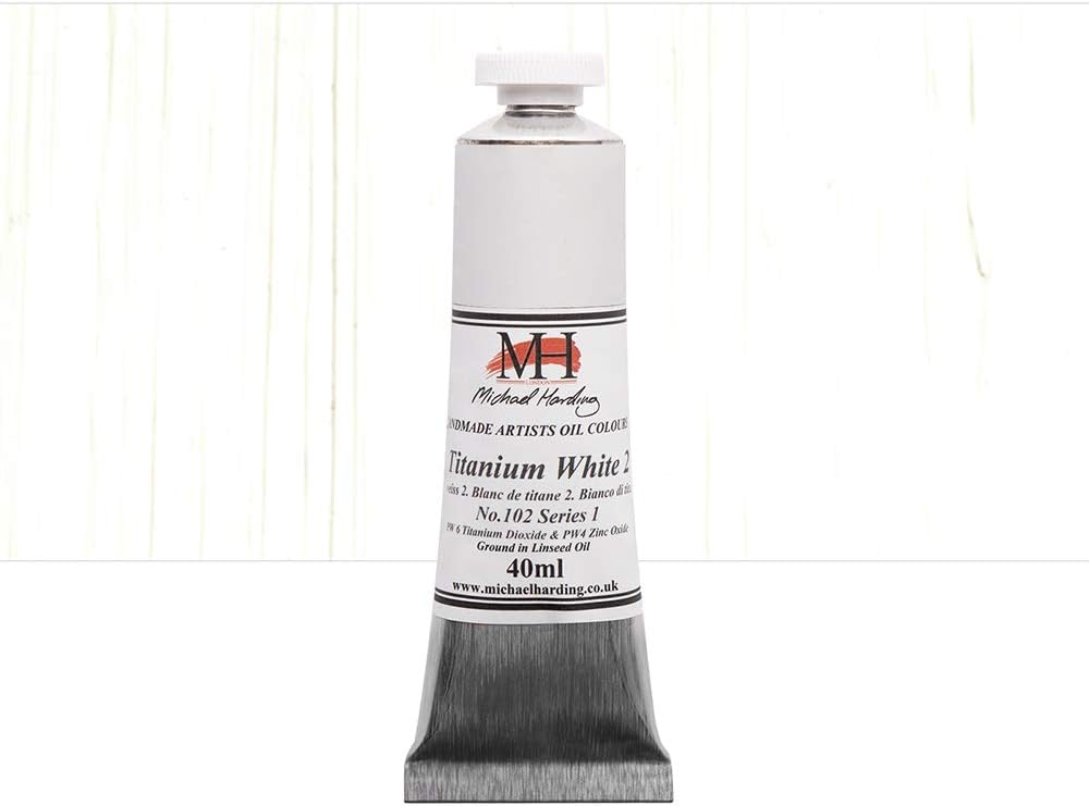 Michael Harding Oil Colour : 40ml Titanium White 2