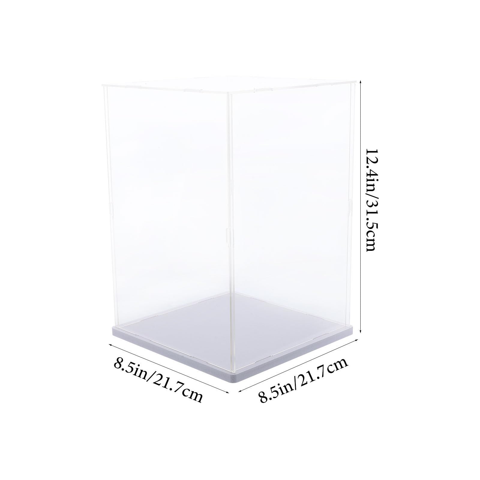BESTOYARD Design Transparente oder Schützendem und Oberfläche für Zuhause für Acryl Vitrine mit Glatter zur Übersichtlichen Aufbewahrung Figuren Geschäft