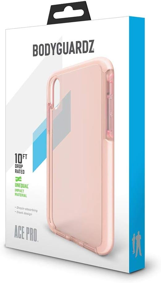 Super Big Clearance! BodyGuardz - Ace Pro Case for iPhone Xs/iPhone X, Extreme Impact Technology and Scratch Protection (Pink/White) Up To 40% OFF BodyGuardz - Ace Pro Case for iPhone Xs/iPhone X, Extreme Impact Technology and Scratch Protection (Pink/White)