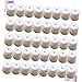 Ipetboom 200Pcs Adjustable Silicone Mask Buckles Slip Ear Protective Regulators for Running Cycling Hiking More Comfortable Mask Hanger Accessories White
