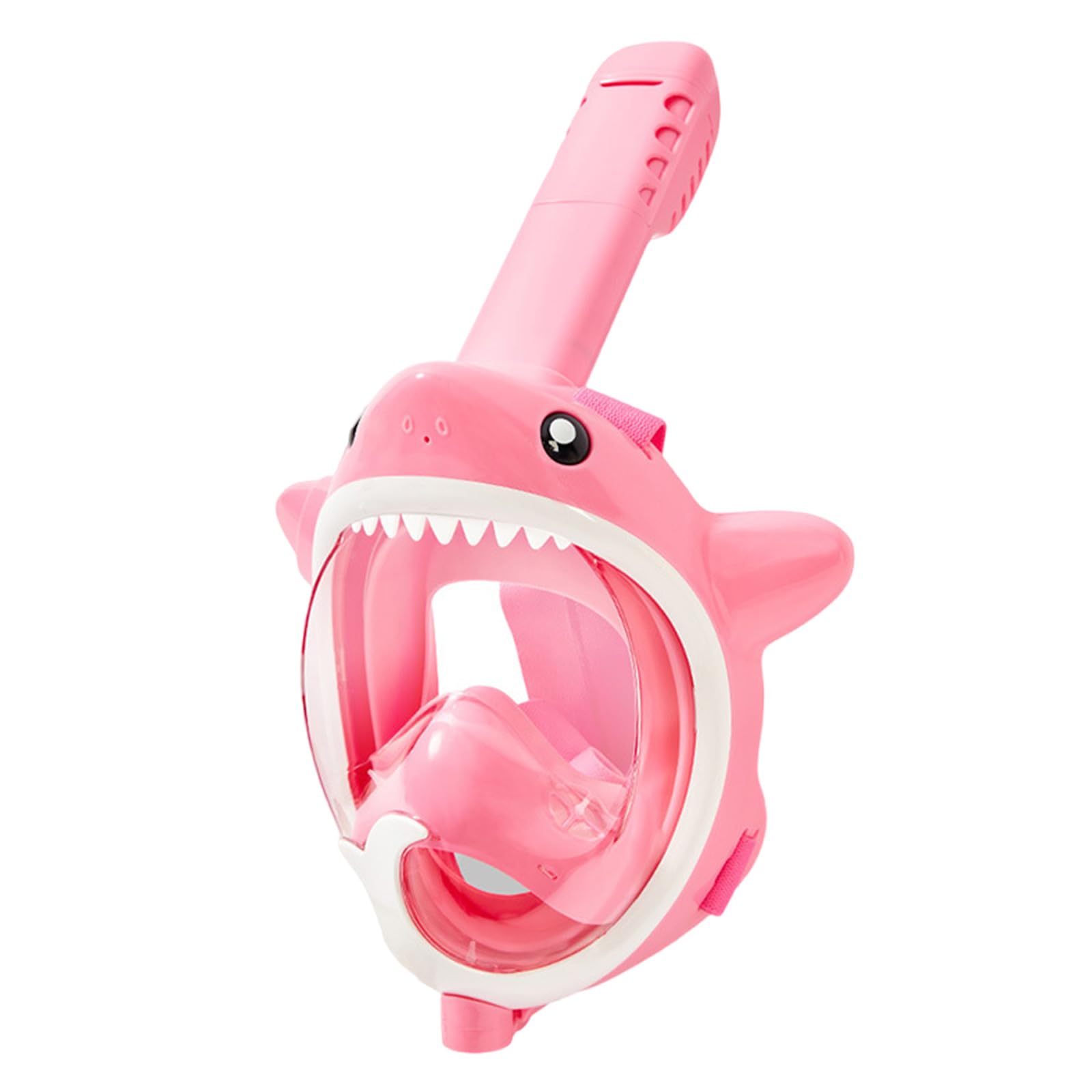 Maschera da snorkeling integrale con sistema di respirazione Dry Top, per bambini, pieghevole, vista panoramica