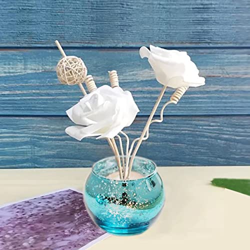 Jiafive Round Votive Candle Holders Set Of 12- Clear Blue Glass Tealight Candle Holder For Home Table Decor, Party& Wedding Decorations #TOP4