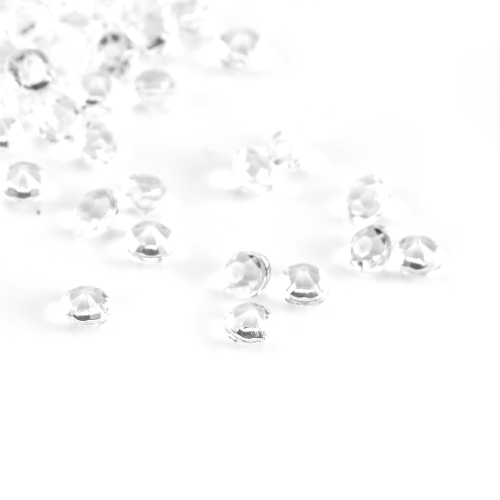 Glass Beads for Vases,Fdit 3000 Pieces/Bag 3 mm Acrylic Beads Clear Crystal Acrylic Diamonds for Wedding Bridal Shower Vase Beads DIY Decorations - Image 2
