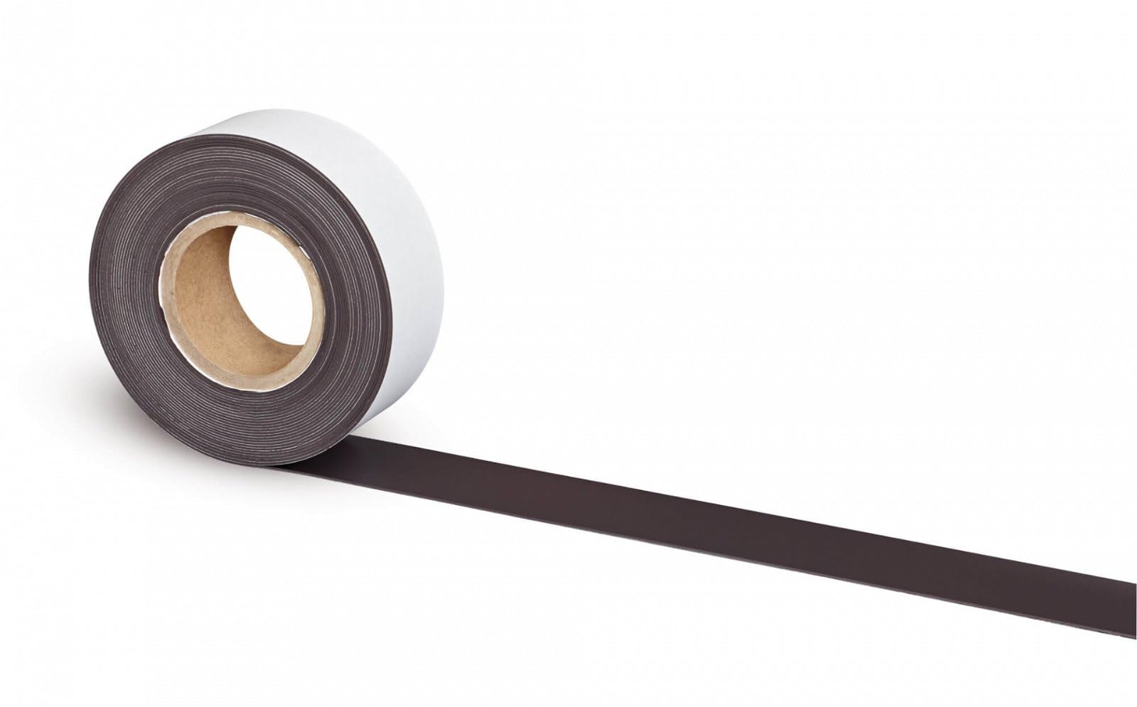 MAUL Magnetic Tape 6 cm, Self-Adhesive Magnetic Tape for Pictures, Photos and Postcards, Length Can be Cut to Size, Ideal for Office, Kitchen and Workshop, Length 10 m