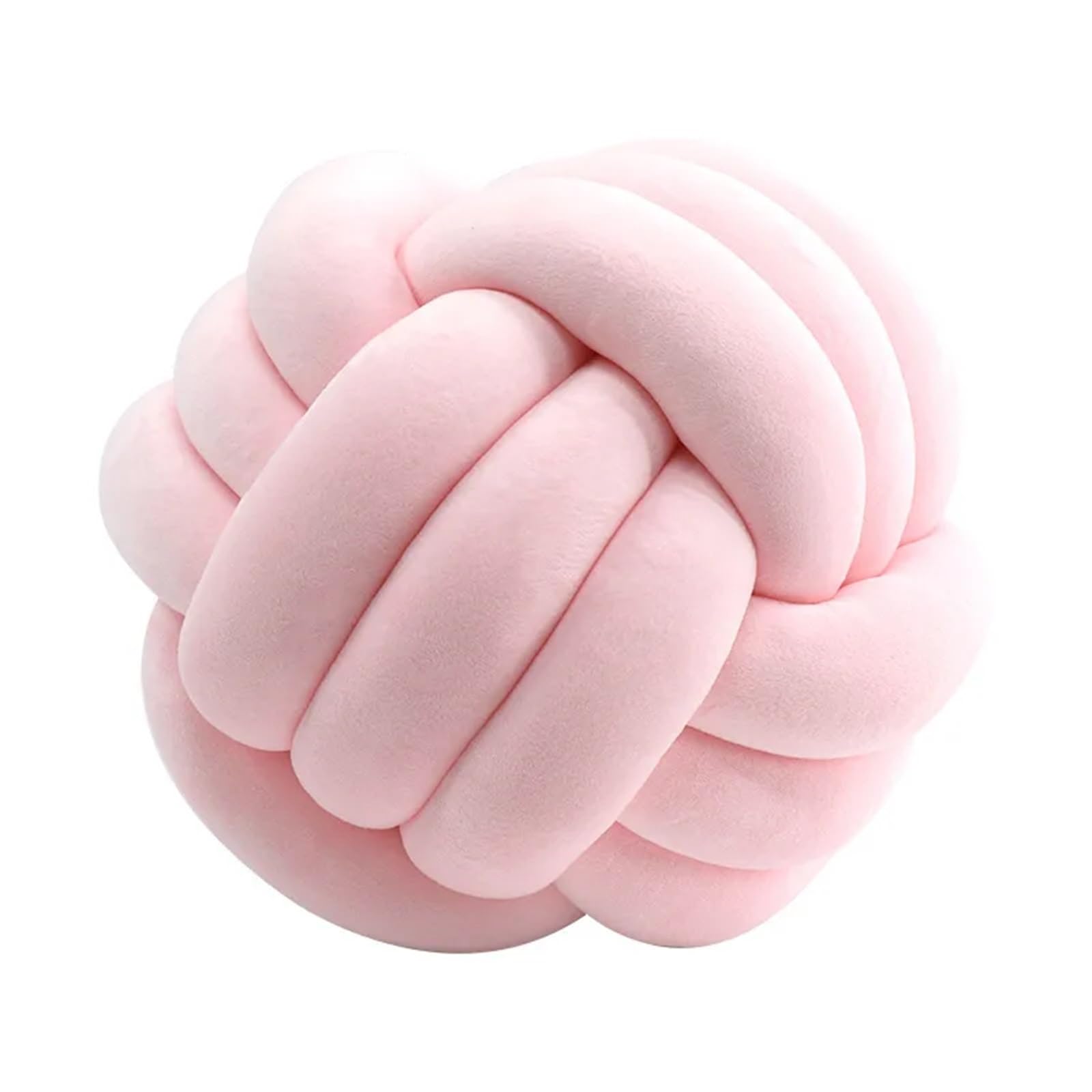 GIYXHU Knot Pillow Ball Round Throw Pillows Home Decor Cushion Decorative Aesthetic Handmade for Couch(Color2)