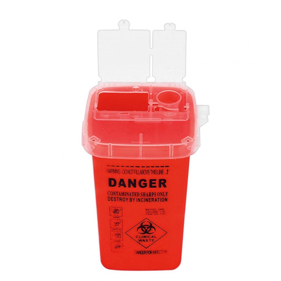 Buy Sharps Disposal Container Sharps Tattoo Piercing Needles Bin