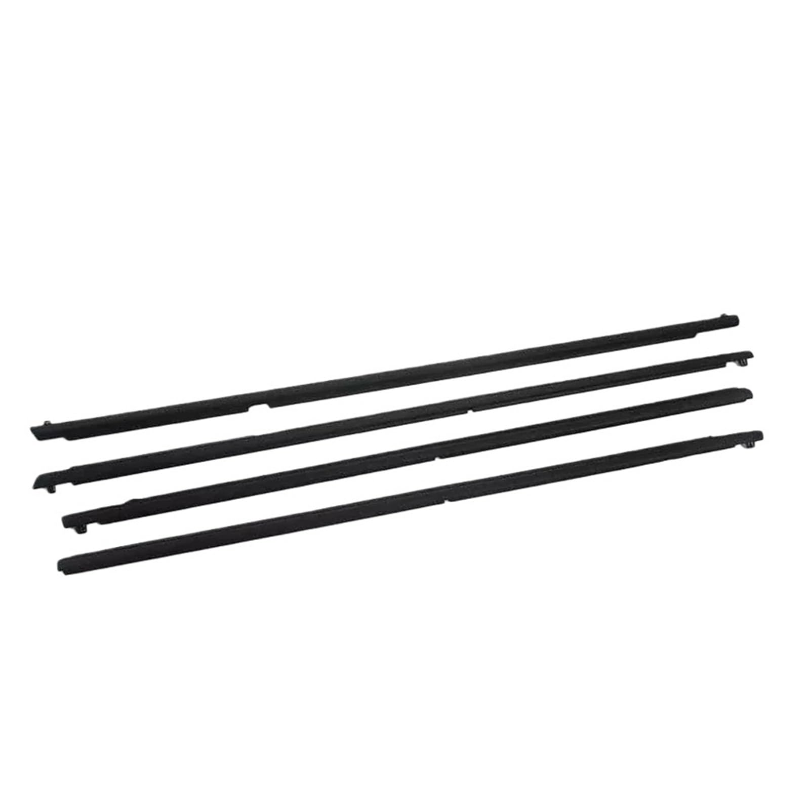 Watjcse One Color Compatible With Mazda3 Bk Seires Sedan 2004-2009 Car Side Window Weather Strip Black Rubber Glass Sealing Strip Car Door Protector