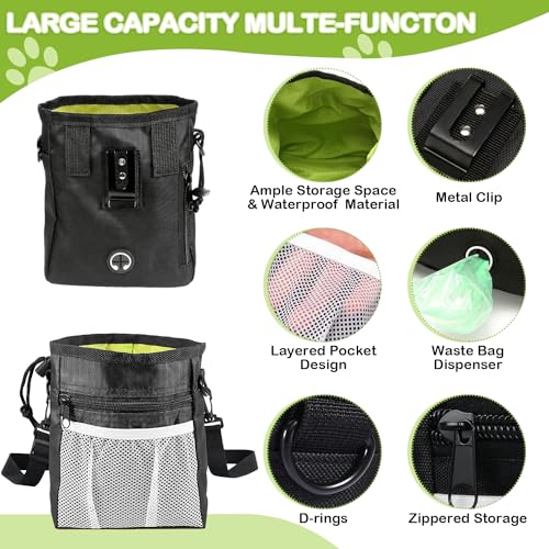 JIURUN Bolsa de petiscos para cães – Bolsa de petiscos para treinamento de cães com bolsa de petisco