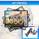 Tablet Halterung Fahrrad hometrainer Heimtrainer gültig für alle auf dem Markt befindlichen Tablet-PCs und alle Arten von Lenkern
