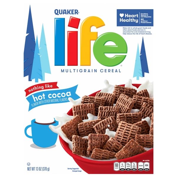 Cereal Quaker Multigrain Hot Cocoa, 13 Onzas
