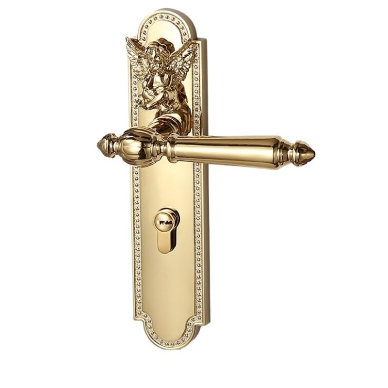 Poignée de porte petit ange pour salle de bain silencieuse et chambre cosy