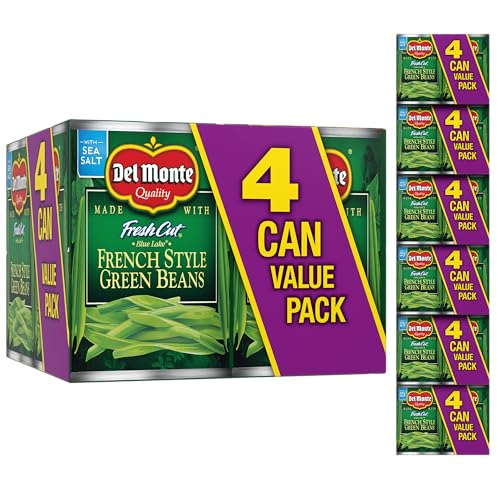 ★Del Monte French Style Green Beans, 14.5oz, 24 cans