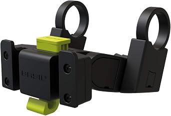 KlickFix Basil Unisex Adult KF Handlebar Mount, Black, one Size | bike-handlebars