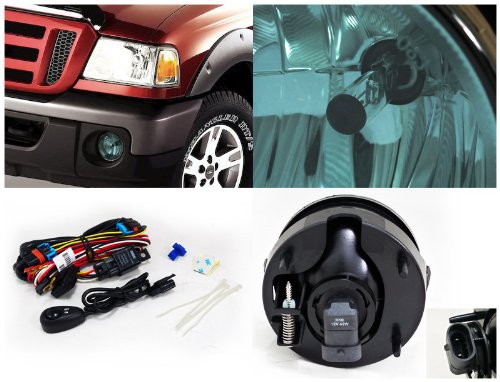 Spec-D Tuning LF-EPED07GOEM-APC Ford Expedition Ranger Smoked Front Bumper Fog Lights