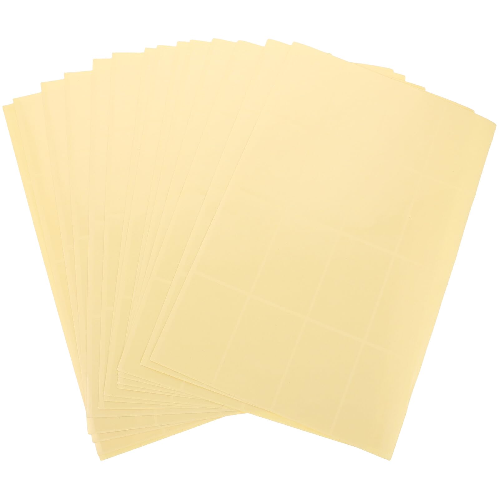 Homoyoyo 1000 Étiquettes Adhésives Rectangulaires Transparentes 80X50 MM Autocollants Imperméables PVC 25 Mils pour Fermeture de Colis Enveloppes et Boîtes Protection Étanche et