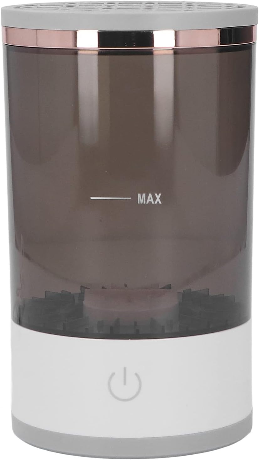 Sorandy Automatic Makeup Brush Cleaner, Lazy Electric Cleaning Brushes Spinner, Makeup Brushes Deep Cleaning and Can Accommodate Multiple Brushes At Once Fit Most Cosmetic Brushes