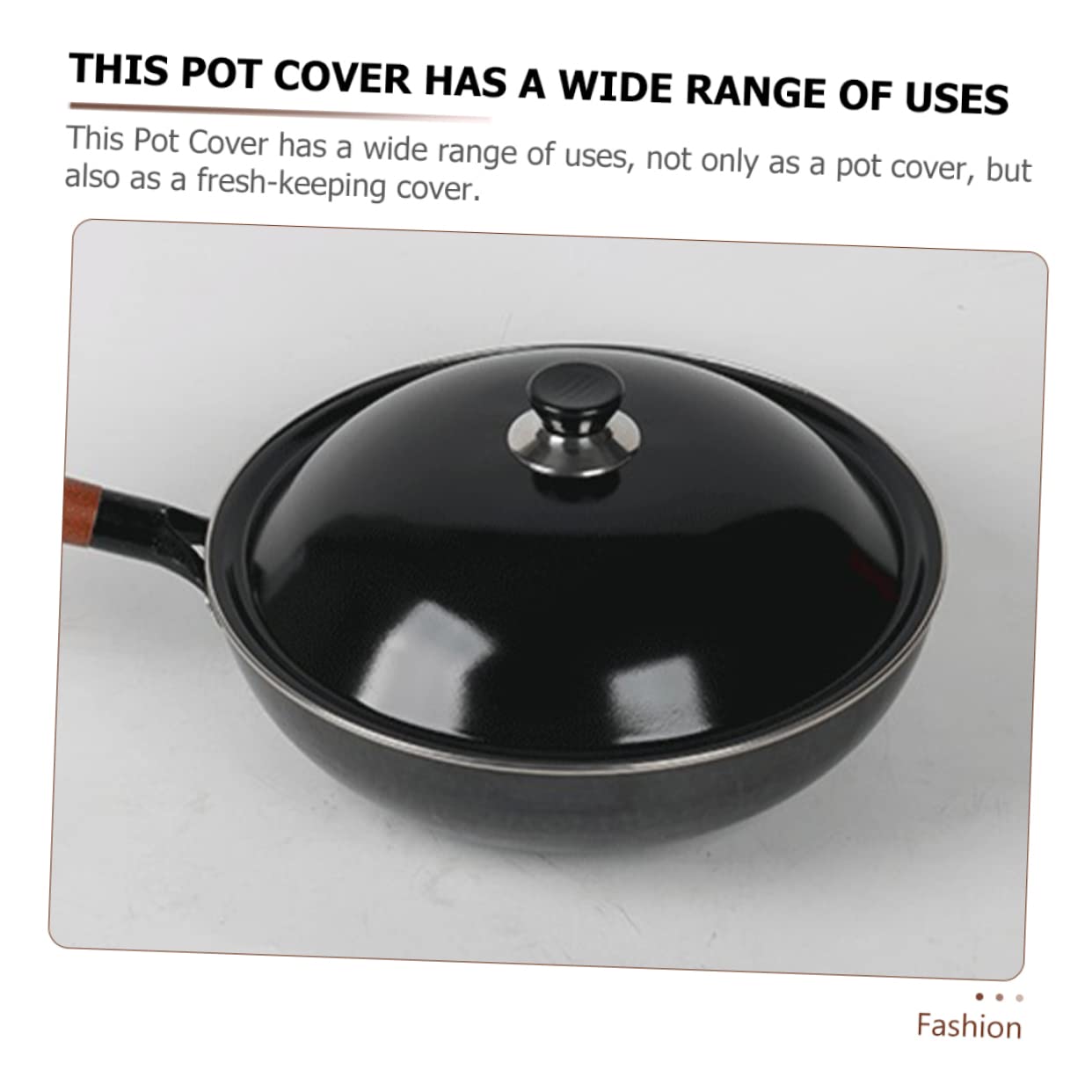 PRETYZOOM Coperchio Antiscottatura Per Pentole e Padelle Coperchio in Smalto Robusto Resistente Al Calore Anti-macchia Lavabile in Lavastoviglie Manico Adatto Per Pentole Da Cucina Padelle e