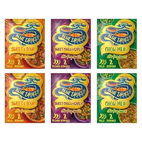 Blue Dragon Stir Fry Sauce Bundle, 6 Pack Cover