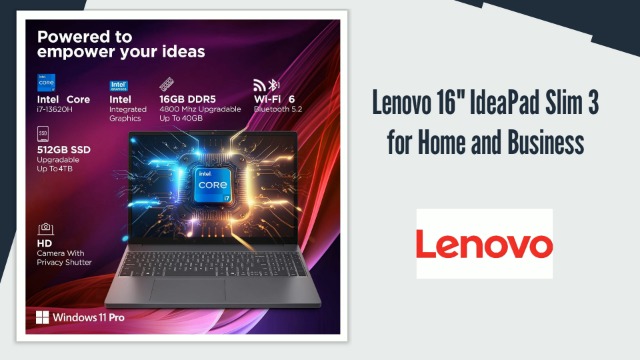 Amazon.com: Lenovo Gaming Laptop Computer, IdeaPad Slim 3